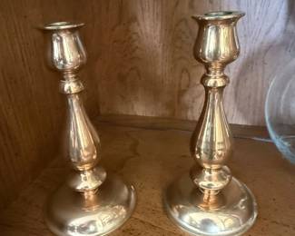 Pair of Brass Candlesticks