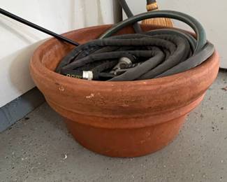 Terracotta Hose Pot