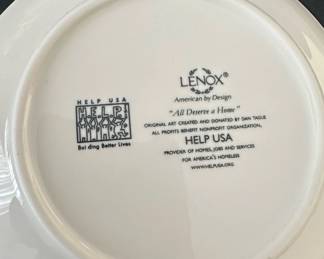 Lenox All Deserve a Home Plate Set second image