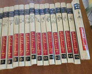 Childcraft encyclopedia copyright 1954 in excellent condition. Has reserve.