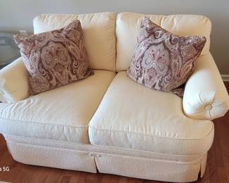 Norwalk love seat, very very comfortable, in mint condition.