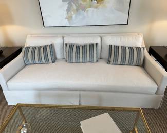Walter E. Smithe sofa 89"W x 40"D x 34"H - $2000