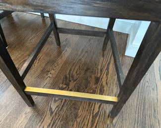 (4) Restoration Hardware French Contemporary bar stools 19"W x 19"D x 42"H - $250 each