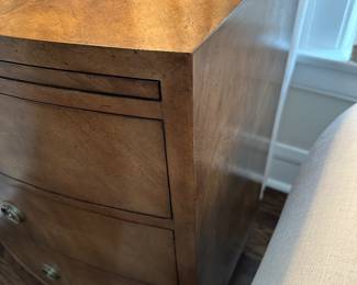 Lillian August for Hickory White nightstand/small chest of drawers 25"W x 17"D x 32"H - $400