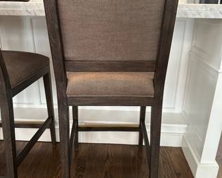 (4) Restoration Hardware French Contemporary bar stools 19"W x 19"D x 42"H - $250 each