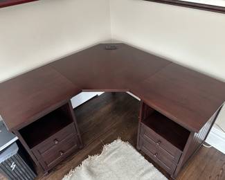Pottery Barn corner desk - $250
