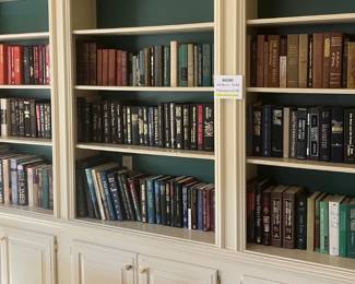 ONE of the book walls