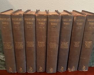 Works of William Shakespeare, 8 Volumes