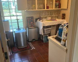 The laundry room