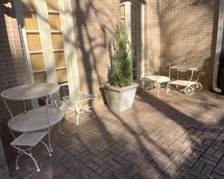 Wrought iron additions to your patio