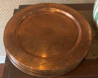 Copper charger plates