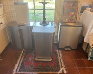 How many trash cans might you need?