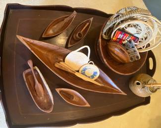 Wooden selections from the world