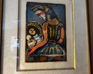 Georges Rouault plate 81 Dors Mon Amour 1935