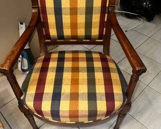 Pair of these heavy and great French arm chairs