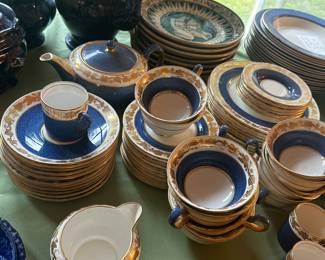 Lots of beautiful china