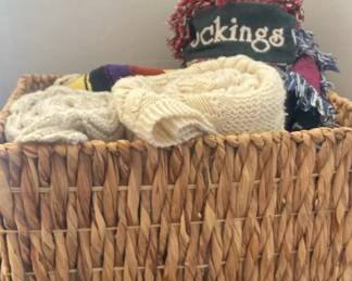 Basket Of Blankets