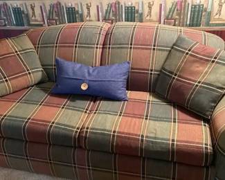 Bassett Sleeper Sofa With Scotch Guard Treated