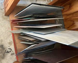 Stained glass pieces