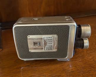 vintage movie camera