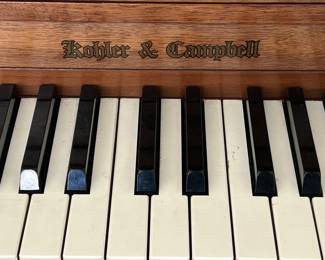 Kohler & Campbell upright piano