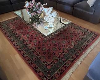 One of several beautiful rugs. 