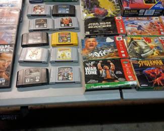 Vintage Nintendo games