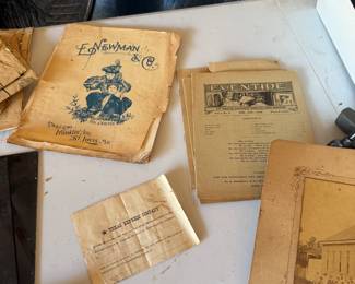 Catalogs and magazines from 1890’s-1914. Things definitely were a lot cheaper then!