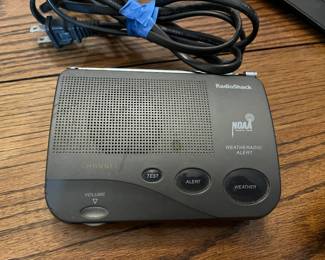 RadioShack weather alert