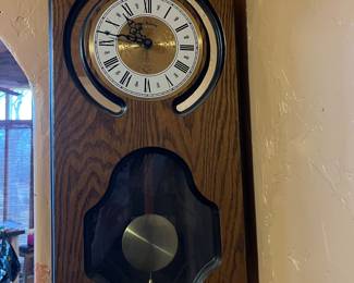 Old timer wall clock