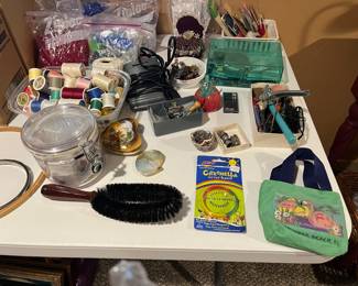 Sewing notions and thread