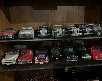 Model metal cars