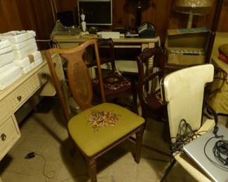 Loaded basement with furniture, bric-a-brac, kitchenware, electronics, collectibles & more!!