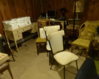 Loaded basement with furniture, bric-a-brac, kitchenware, electronics, collectibles & more!!