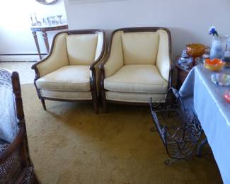 Vintage furniture & bric-a-brac, artwork & custom window treatments are also for sale.