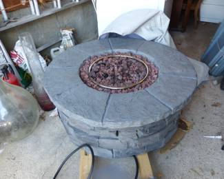 Outdoor mint firepit 