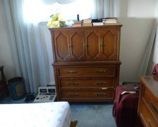 Vintage tall chest