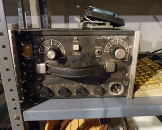 Vintage aircraft radio receiver