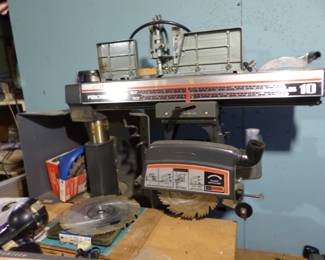 Loaded basement with tools, electronics, vintage cameras, tripods, projectors, vintage aircraft radio receiver and more!!