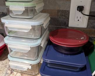 Pyrex storage containers
