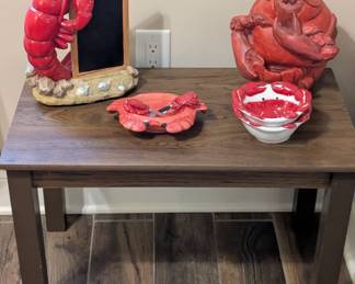 Crab and lobster dishes