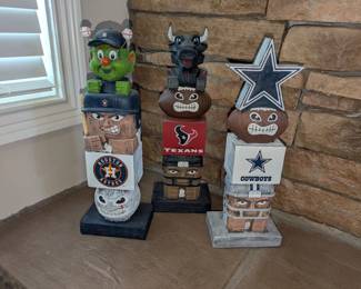 Texas team totems