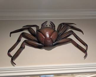 Large wall crab decor