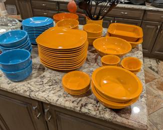 Fiesta Ware in Lady Vols colors!