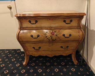 202	3 Drawer Painted Bombay Dresser	38" x 18" x 34"