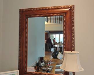 012	Wooden Frame Mirror	37" x 47"