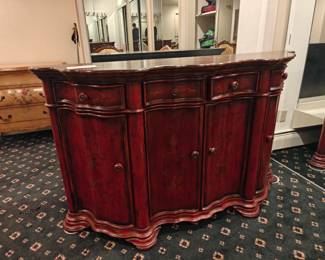 203	4 Drawer / 4 Door Console (Home Meridian)	63" x 16" x 39"