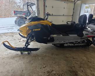 208	Ski-Doo MXZ Snowmobile	33 miles; minimum bid $4,500
