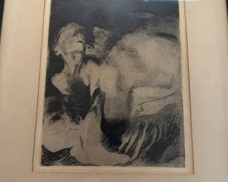 Death of a mother art