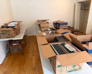 Over 1000 records classical and some jazz